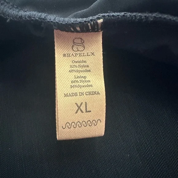 SHAPELLX NWT Smart Sculpt Ruched Twist-Front Shaping Swimsuit SZ XL - Picture 8 of 10
